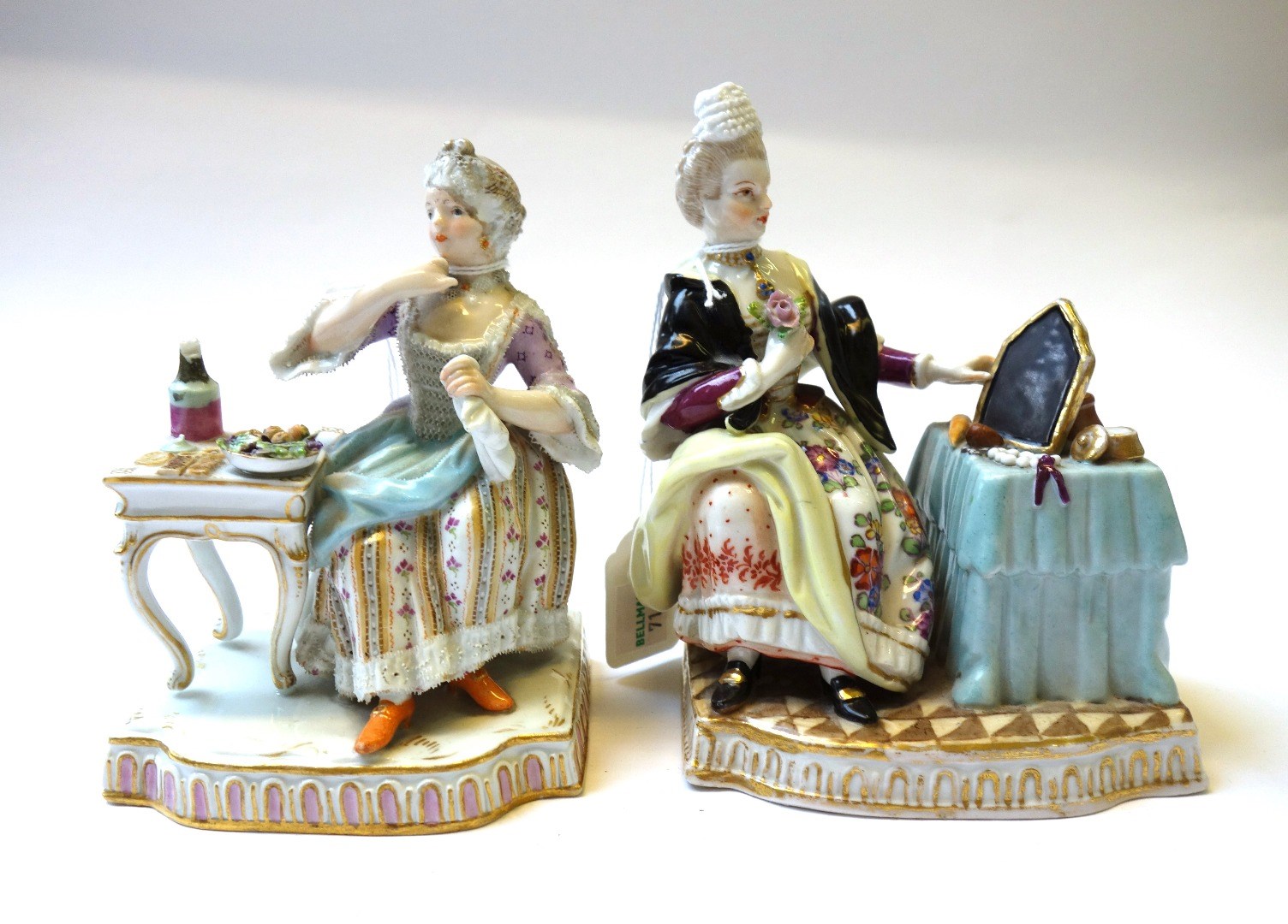 Appraisal: A Meissen outside decorated porcelain figure late th early th