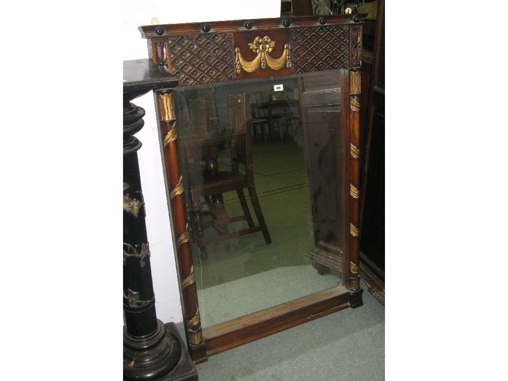 Appraisal: Reproduction empire style wall mirror