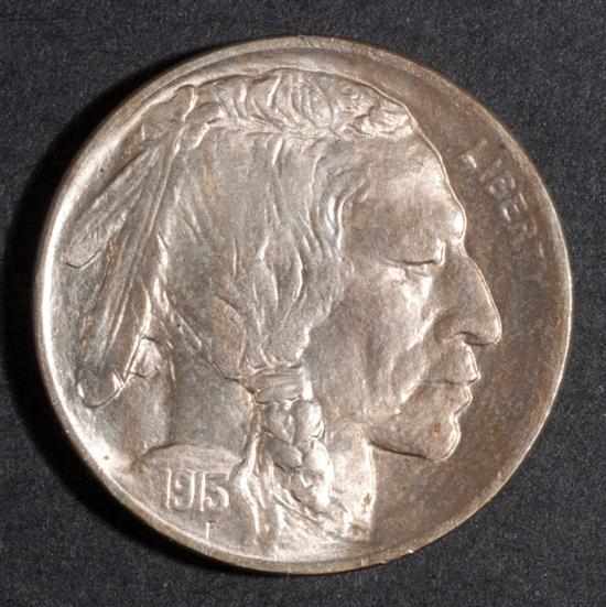 Appraisal: Three United States Indian head Type I nickel five-cent pieces