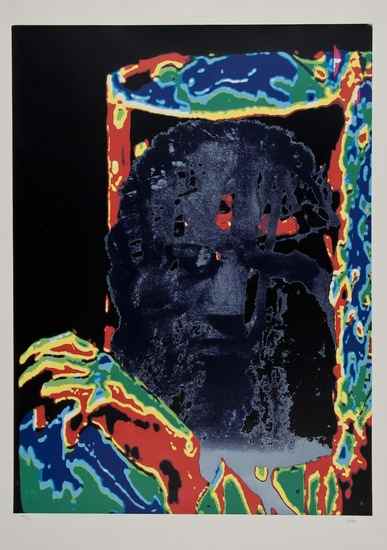 Appraisal: Sidney Nolan - Kelly Head II silkscreen printed in colours