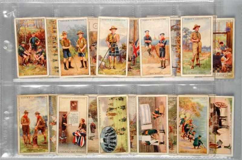 Appraisal: Ogden's Boy Scouts Tobacco Card Set Description This wonderful set