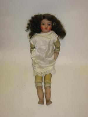 Appraisal: A Classic British bisque shoulder head girl doll with fixed