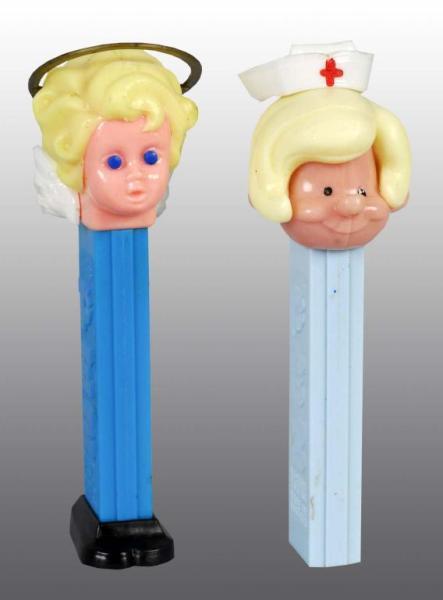 Appraisal: Lot of Pez Dispensers Description Includes Nurse and Angel Condition