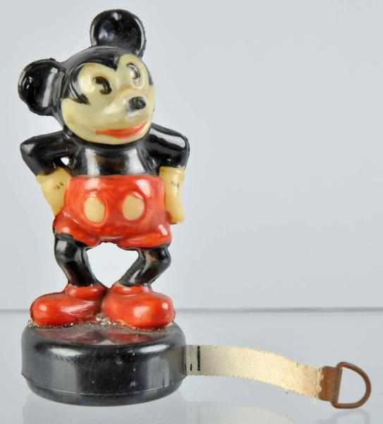 Appraisal: Celluloid Walt Disney Mickey Mouse Tape Measure Marked Made in