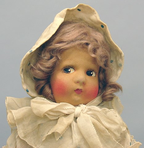 Appraisal: Madame Alexander - tagged cloth doll with flocked mask face