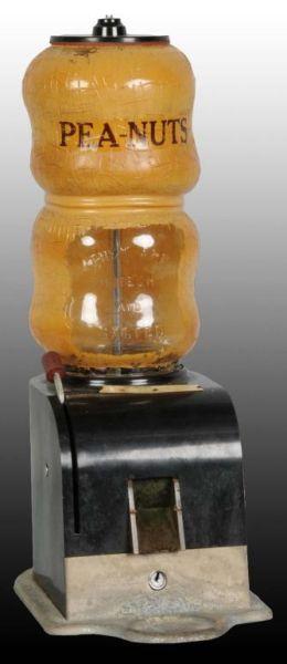 Appraisal: Peanut Shaped English Peanut Dispenser Machine Description Circa Rare with