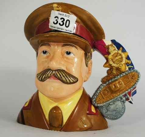 Appraisal: Royal Doulton Large Character Jug General Haig D from the