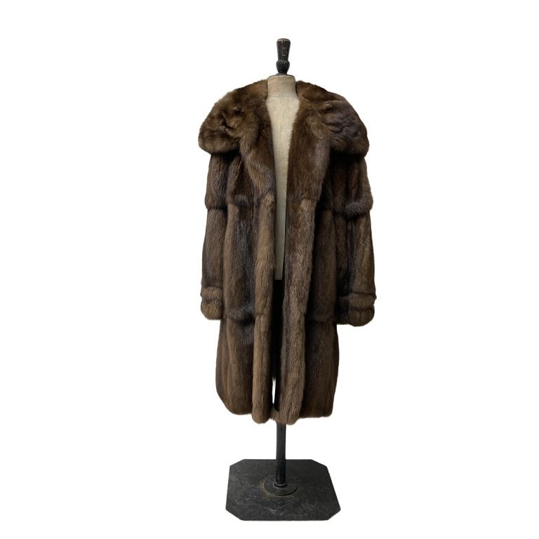 Appraisal: Vintage G Michael Hennessy Winter Fur Coat Vintage G Michael