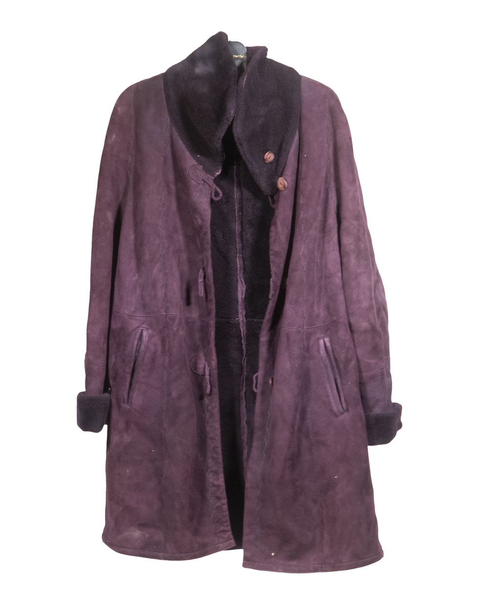 Appraisal: JENNIFER LANG LAMBSKIN JACKET Ladies Aubergine Lambskin Jacket size with