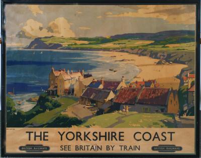 Appraisal: A British Railways Poster The Yorkshire Coast Robin Hoods Bay