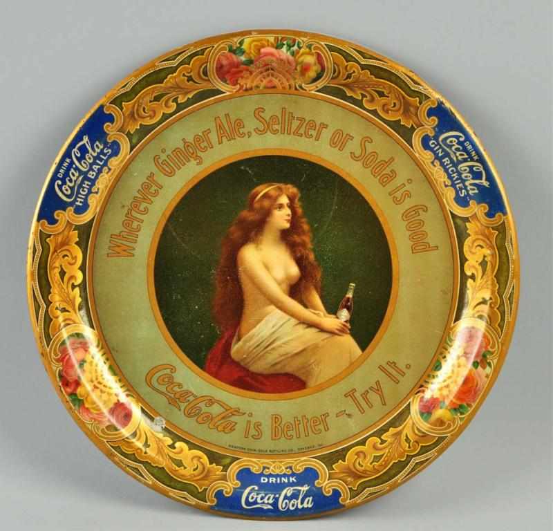 Appraisal: Coca-Cola Topless Serving Tray Description Great appearance and very sound