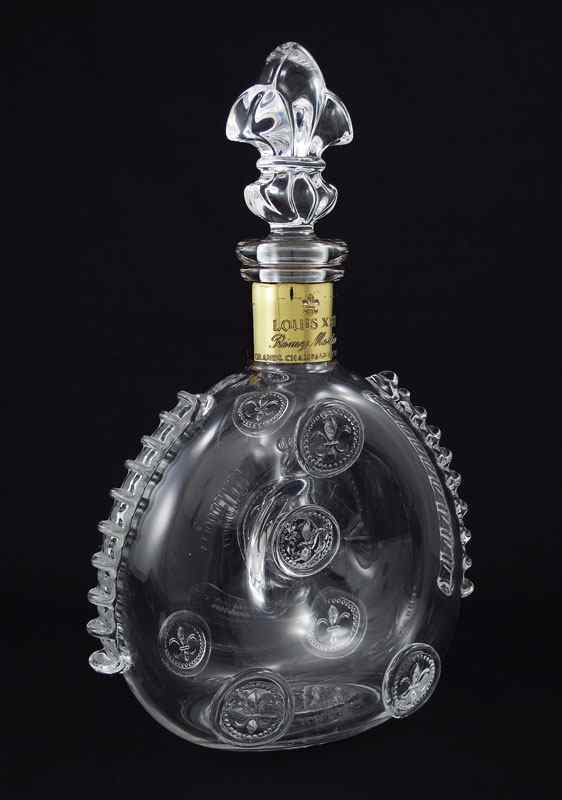 Appraisal: BACCARAT FOR REMY MARTIN COGNAC BOTTLE Fleur de lis stopper