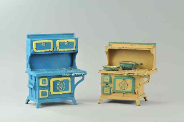 Appraisal: LOT OF TWO BLUEBIRD STOVES Both cast iron includes a