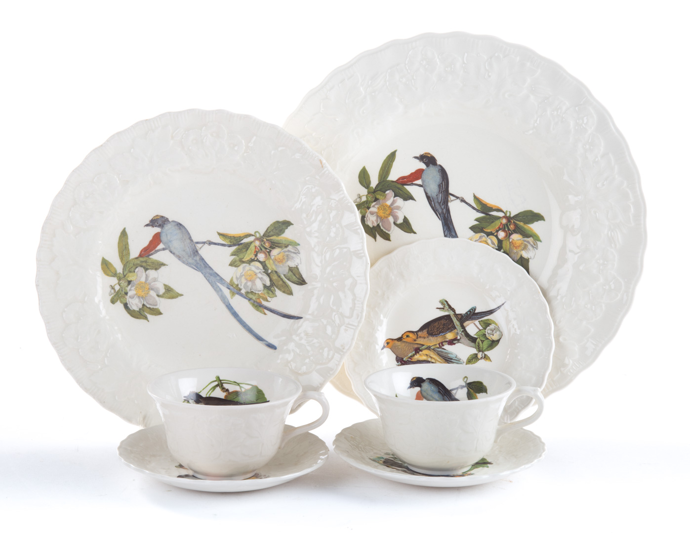 Appraisal: Meakin china Birds of America pattern taken from J J