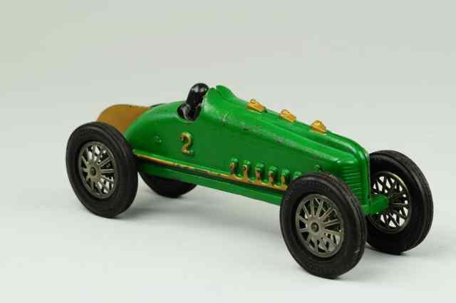 Appraisal: VINDEX RACER C scarce cast iron example painted in green