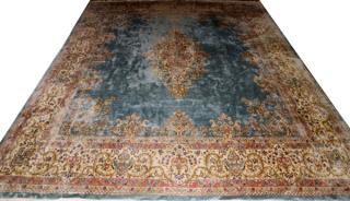 Appraisal: PERSIAN KERMAN WOOL CARPET C PERSIAN KERMAN WOOL CARPET C