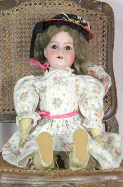 Appraisal: An Armand Marseille bisque head doll impressed mark Made in