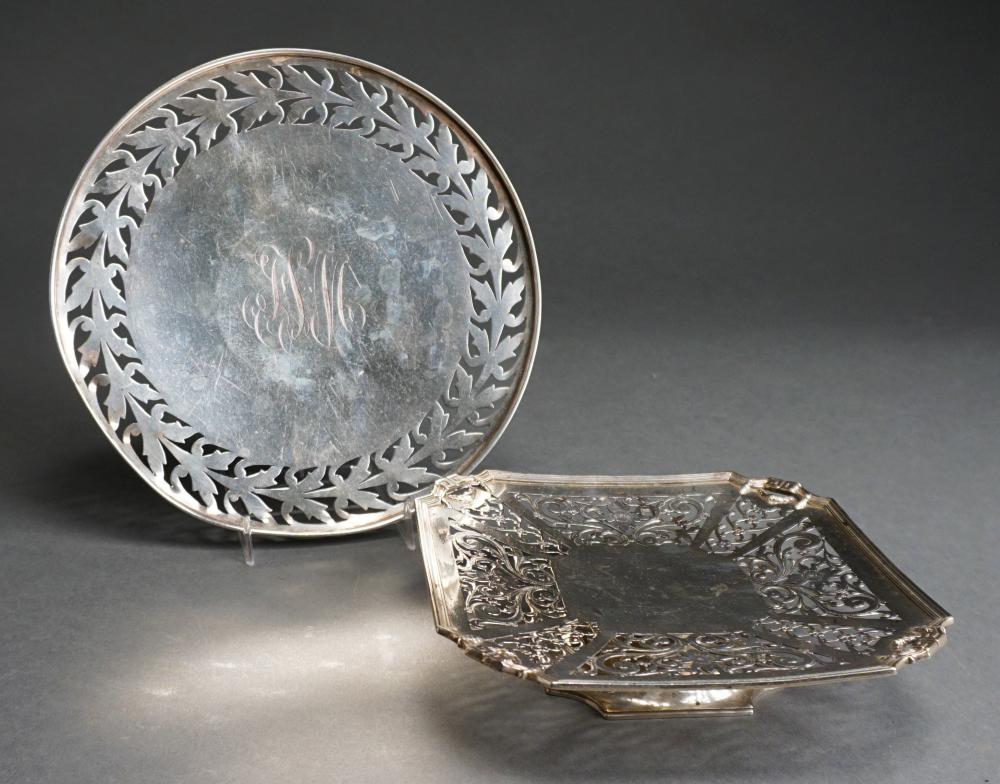 Appraisal: Black Starr and Frost and another American Sterling Silver Footed