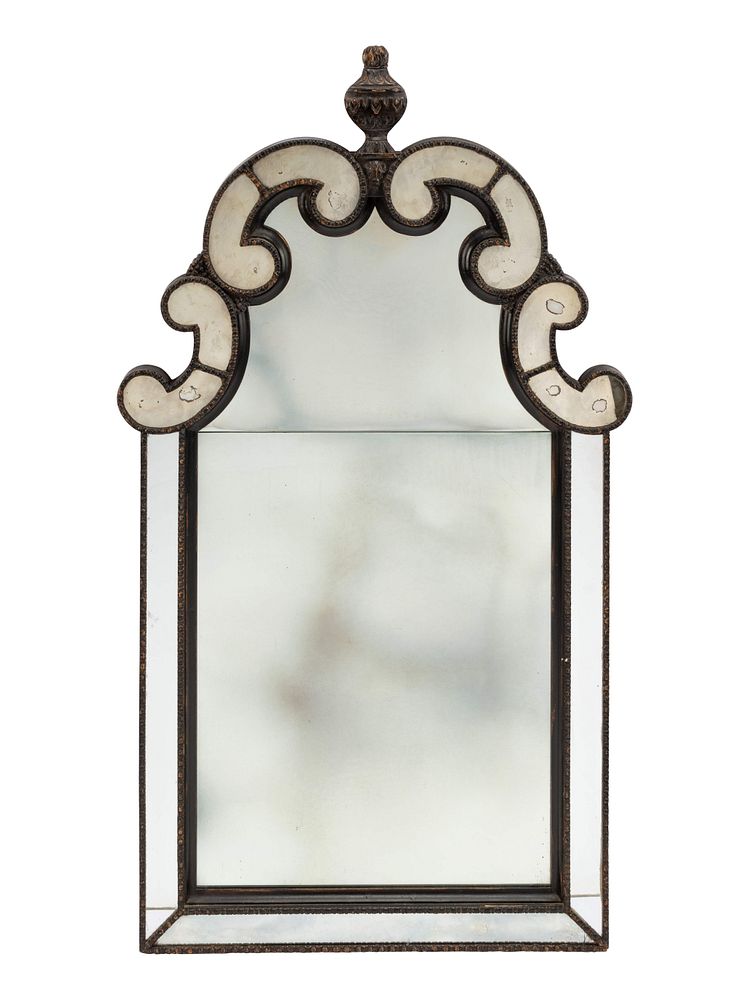 Appraisal: A Continental Neoclassical Style Mirror A Continental Neoclassical Style Mirror