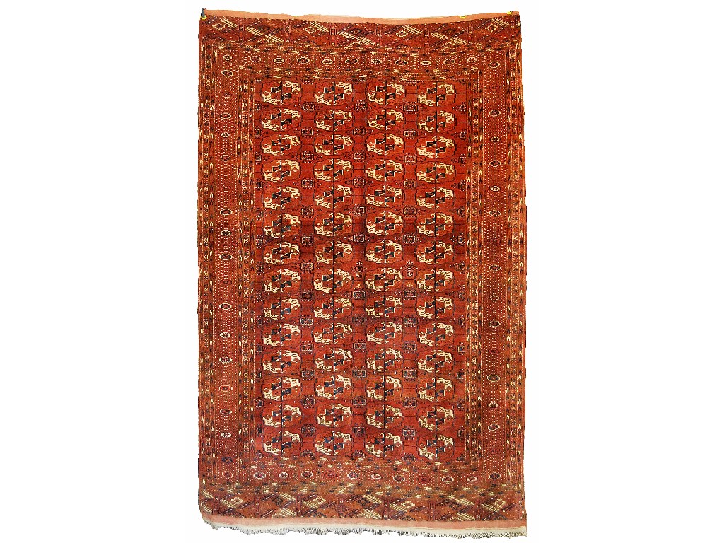 Appraisal: Turkoman Tekke carpet st quarter th century