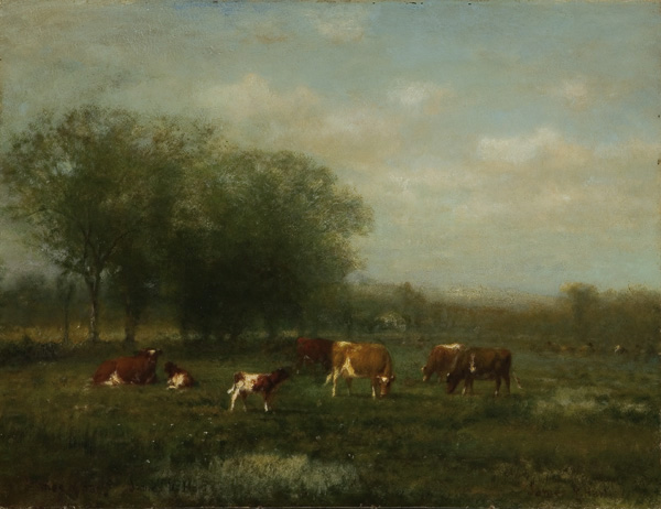 Appraisal: HART JAMES MacDOUGAL American - Cattle Grazing on a Summer