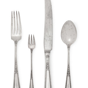 Appraisal: An American Silver Flatware Service Towle Silversmiths Newburyport MA th