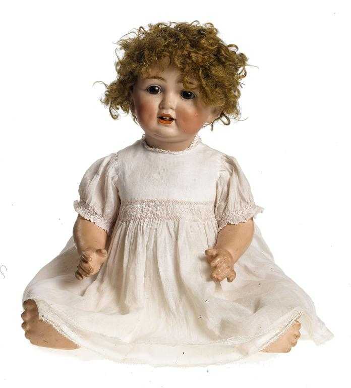 Appraisal: A GERMAN CHARACTER B B DOLL the Kestner bisque head