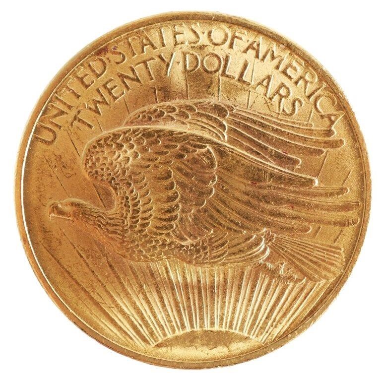 Appraisal: US ST GAUDENS DOUBLE EAGLE GOLD COINUS Saint Gaudens No