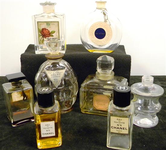 Appraisal: Commerical perfume bottles including Chanel No Heure Intime '' h