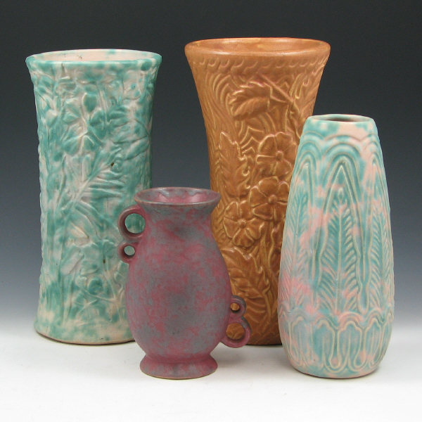 Appraisal: Lot of our Burley Winter vases All with inconspicuous damage