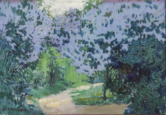 Appraisal: Alois Kalvoda Czech - Country Path Signed Al Kalvoda l