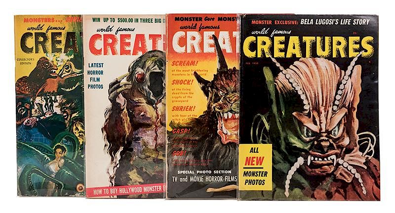 Appraisal: World Famous Creatures Nos World Famous Creatures Nos Magsyn Publications