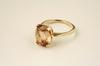 Appraisal: LADY'S RING - K gold mount set with an oval