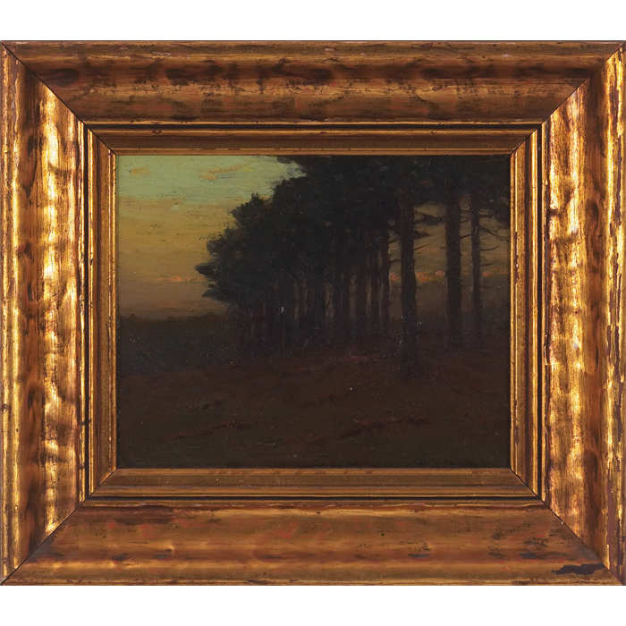 Appraisal: Charles Warren Eaton American - ''The Pine Grove '' c