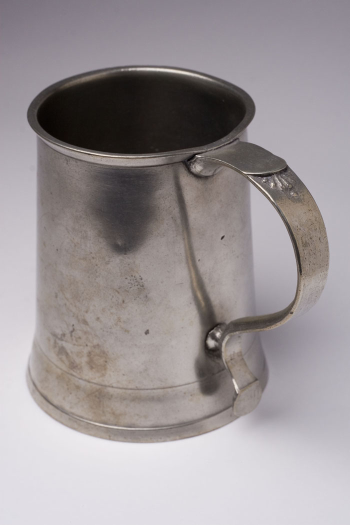 Appraisal: PEWTER MUG ROBERT BONYNGE Boston Massachusetts circa - Maker's mark