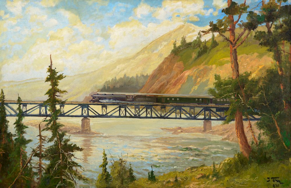 Appraisal: John Fery Smith River Train Northern Pacific Exclusive on Bidsquare