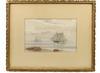 Appraisal: W C - Three Schooners Off Coast by H Peabody