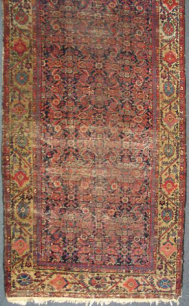 Appraisal: A Kurdish rug size approximately ft x ft in