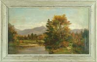 Appraisal: UNSIGNED American th th Century NEW ENGLAND LANDSCAPE White Mountain