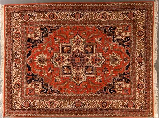 Appraisal: Balkan Serapi rug Roumania circa x