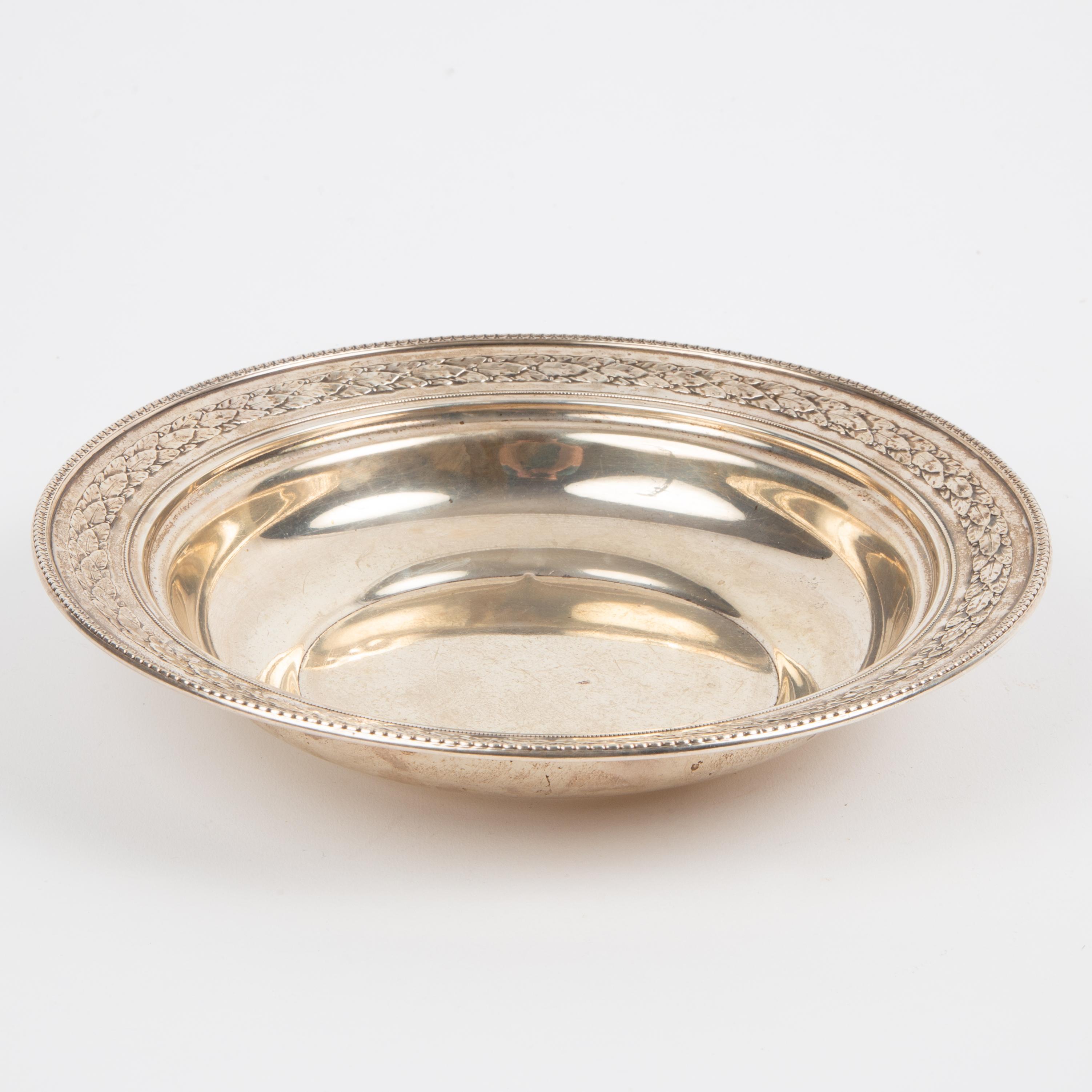 Appraisal: R WALLACE SONS STERLING BOWL An R Wallace Sons sterling