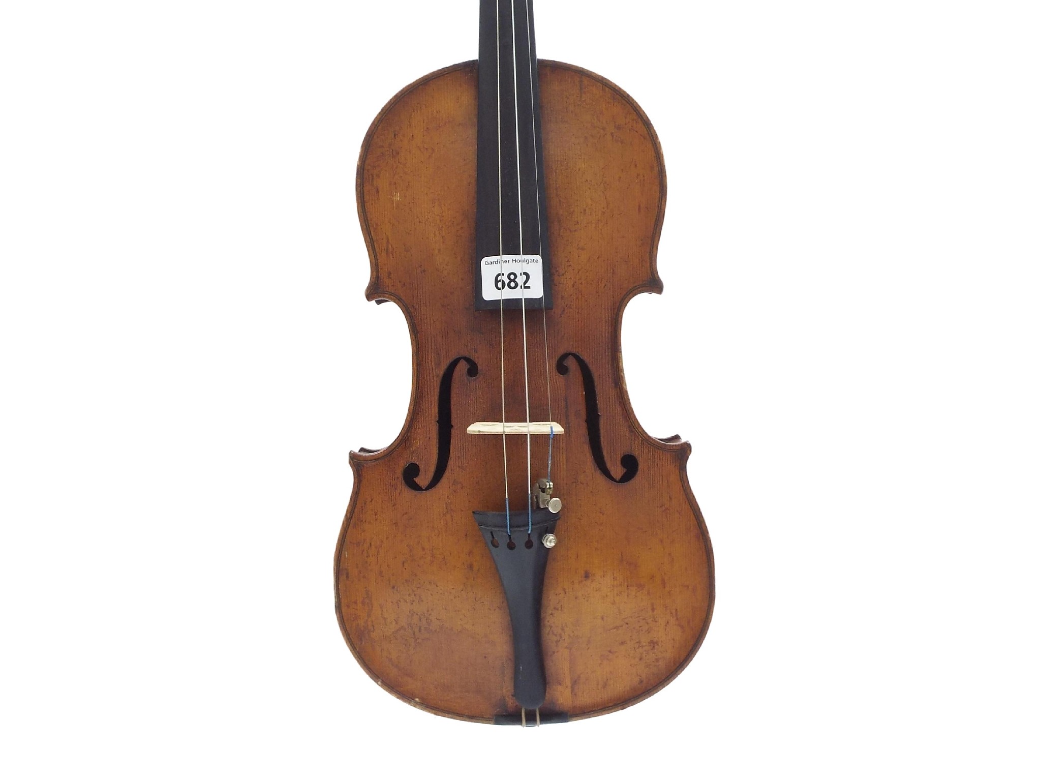 Appraisal: French violin of the Caussin School labelled Jofredus Cappa cm