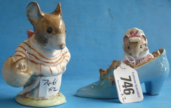 Appraisal: Beswick Beatrix Potter Figures The Old Woman who Lived in