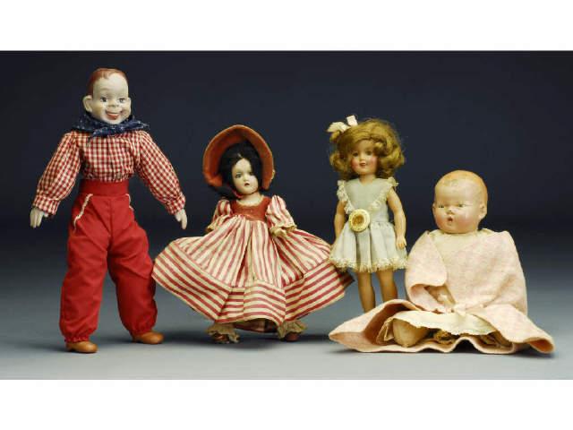 Appraisal: Lot of Assorted Dolls Description Madame Alexander Scarlet O'Hara T