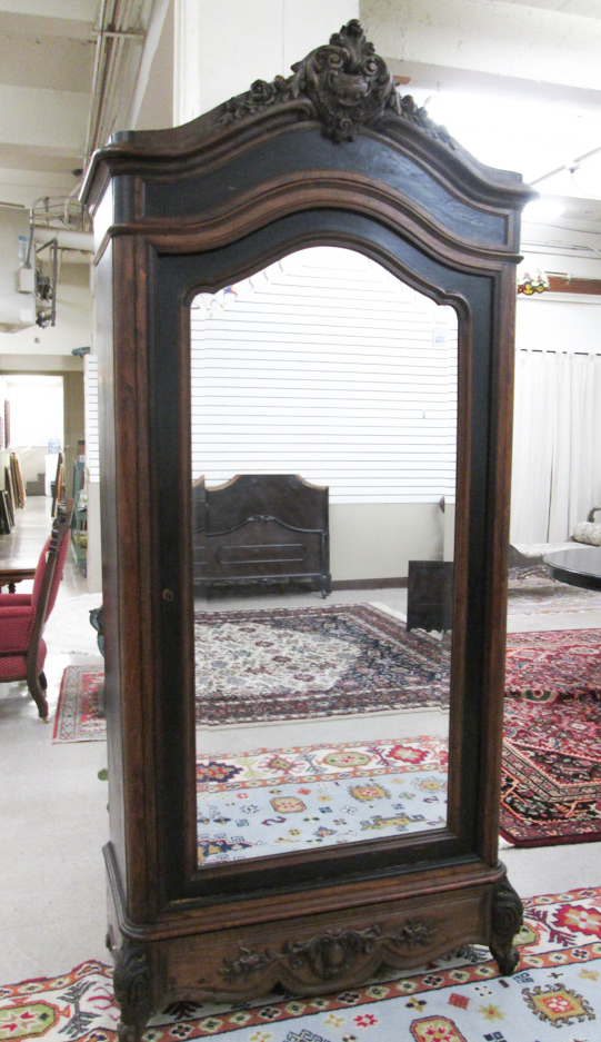 Appraisal: LOUIS XV STYLE ARMOIRE French th century the single door