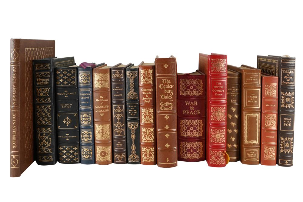 Appraisal: COLLECTION OF EATON PRESS BOOKS volumes each with leather binding