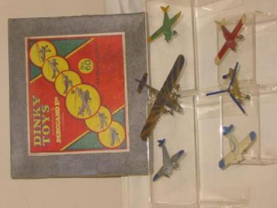 Appraisal: G S Aeroplanes including six models some AF P box