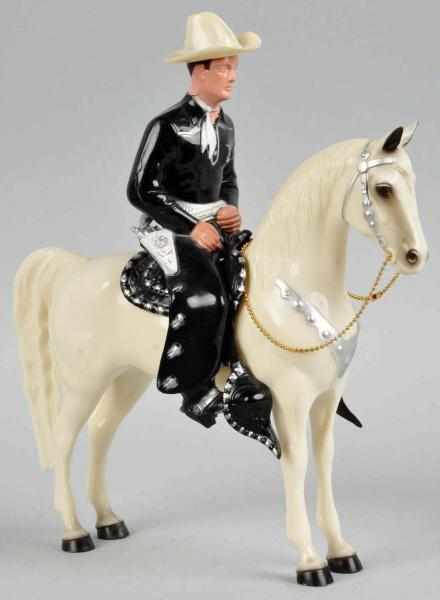 Appraisal: Hartland Large Black White Cowboy Horse Rider Description Complete set