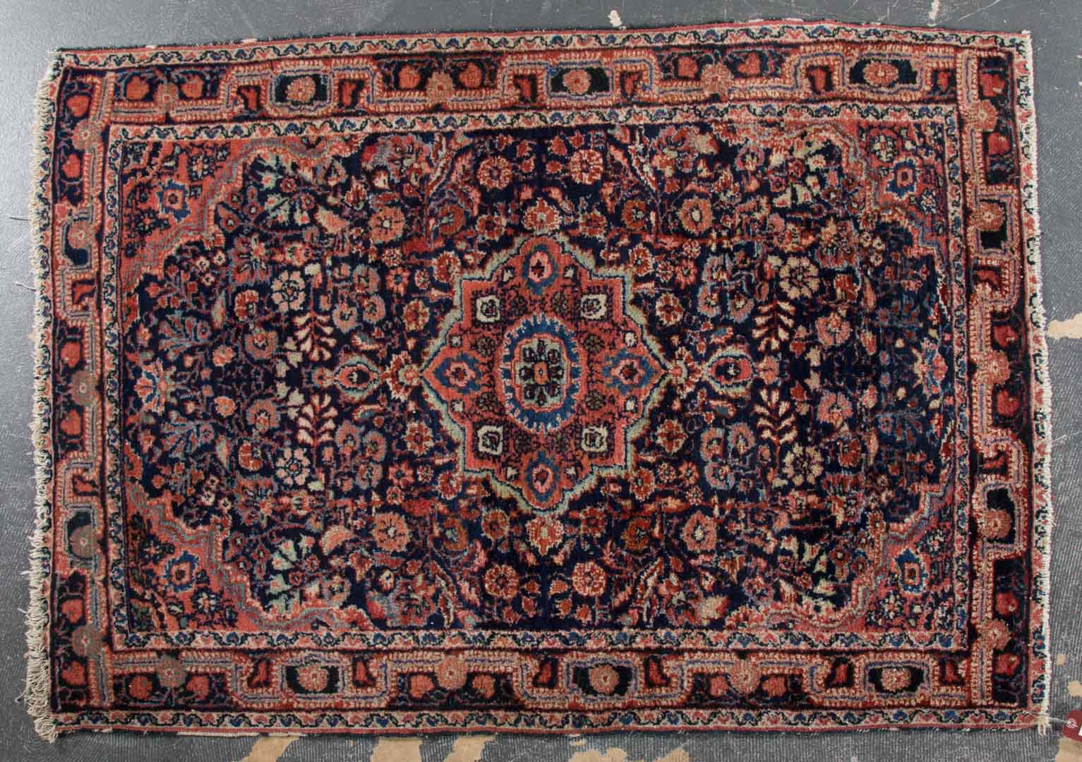 Appraisal: Antique Hamadan run approx x Persia circa Condition Even wear