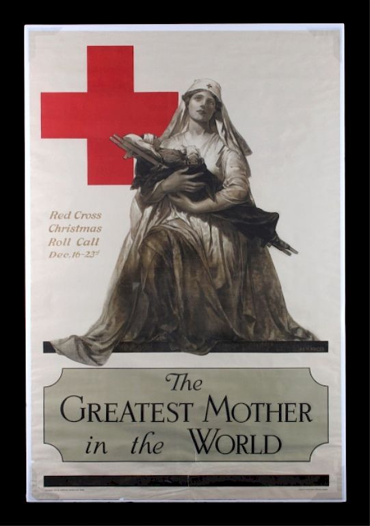 Appraisal: Original WWI American Red Cross Poster This is an original